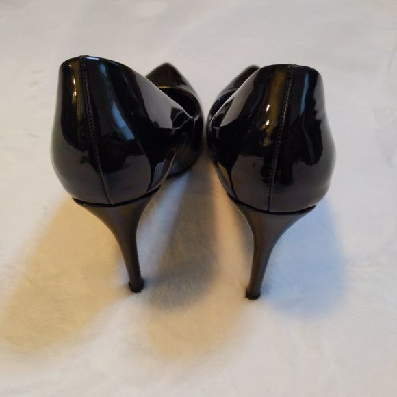 NWOT IDIFU Black Pointed Toe High Heel Pumps Size 8 - Picture 3 of 9